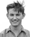 Albyn Snowdon in the 1st XI in 1964