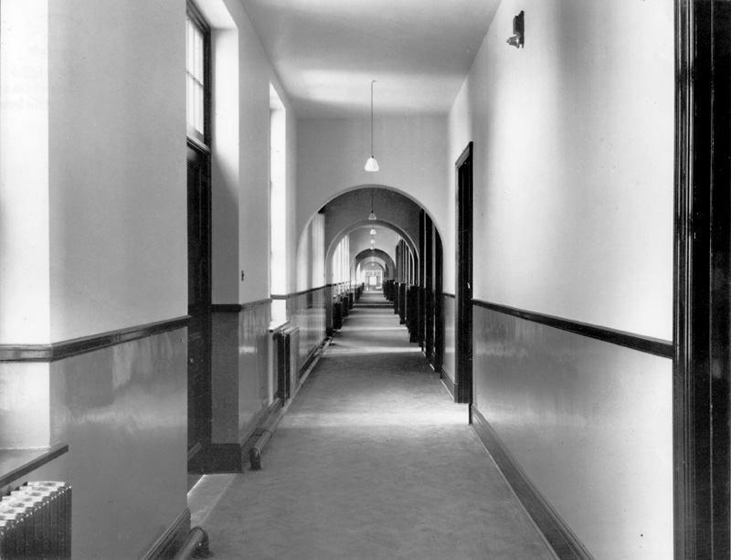 1936 - Back corridor looking east